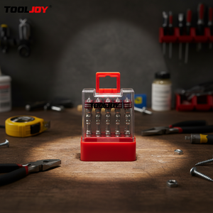 TOOLJOY S2 65mm Punte per Cacciavite Industriali Magnetiche Cromate a Doppia Testa di Precisione CNC per Squadre di Costruzione e Riparazione - Product Image 1
