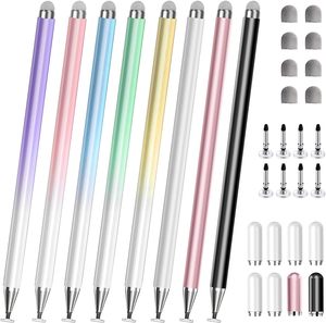 Nouveau stylet pour tablette tactile en métal avec pointe en silicone ronde - Product Image 1