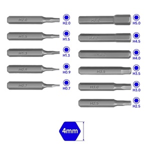 Juego de Destornilladores Eléctricos de Precisión de Acero Inoxidable de Grado Industrial Startech, 4 mm, 20-40 Piezas, Cabeza de Tornillo Torx, OEM, Apilable - Product Image 3
