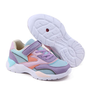 รองเท้าผ้าใบกีฬาสำหรับเด็กผู้หญิง, รองเท้าวิ่งรองเท้าผ้าใบลำลองระบายอากาศได้ดีรองเท้าเด็ก2023เด็กรองเท้าผ้าใบเด็กผู้หญิง - Product Image 1