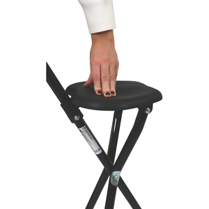 Bastone da Passeggio Pieghevole con Sedile, Bastone con Seduta Nera PEPE P10017 - Product Image 4