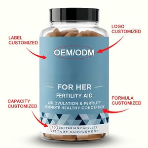 Cápsulas de Fertilidad Femenina, Suplemento de Fertilidad Prenatal, Ayuda a la Ovulación, Regula el Ciclo Hormonal, Equilibrio Hormonal Natural para la Salud de la Mujer - Product Image 3
