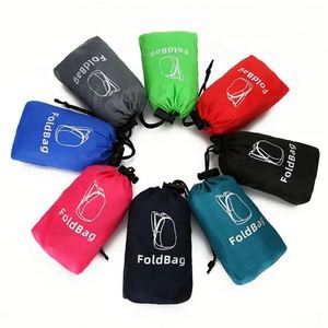 Sacs pliables légers en polyester et nylon avec logo personnalisé imprimé, imperméables, pour voyages, randonnées, sacs à dos pliables pour l'extérieur - Product Image 1