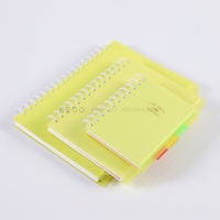 Lots de carnets de planification d'études A6 A5 à spirale, 5 sujets, avec intercalaires et onglets, personnalisables avec logo, à prix abordable