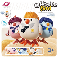 Sifflet à remonter en ABS de haute qualité, motif oiseau animal mignon qui saute