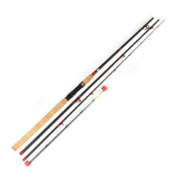 <span class=keywords><strong>Canne</strong></span> à pêche en carbone super résistante en deux sections 3,6 m 3,9 m, <span class=keywords><strong>canne</strong></span> à pêche <span class=keywords><strong>feeder</strong></span> avec poignée en bois - Product Image 5