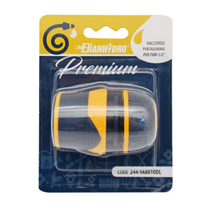 Conector Rápido Premium para Manguera de Jardín de 1/2 Pulgada, Conector de Agua de Plástico ABS para Uso en Exteriores - Product Image 2