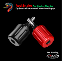 Poly Dragon tatouage CNC-M-T4 Rouge Serpent De Tatouage Pen Rotary Machine de Tatouage de Haute Qualité Faulhaber Moteur