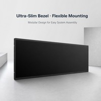 Écran LCD BOE DV860FBM-N11 86 pouces 3840x600 1000 nits, panneau LCD ultra-large étiré pour affichage numérique