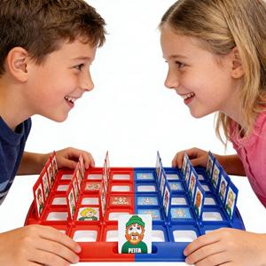 Juego de Mesa Familiar Educativo para Dos Jugadores, <span class=keywords><strong>Adivina</strong></span> Quién <span class=keywords><strong>Soy</strong></span>, Interacción Entre Padres e Hijos, Entrenamiento de Pensamiento Intelectual - Product Image 6
