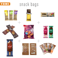 Boîte d'emballage de comptoir pour barres protéinées au chocolat, emballage de présentation à déchirer pour la vente au détail