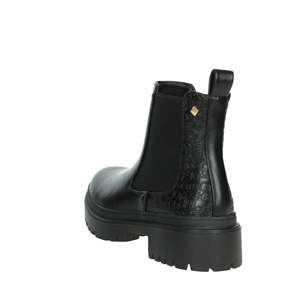 Botas de Tobillo Bajas para Mujer Kejo KJ04320SD, Botas de Moda con Suela Gruesa Negra - Product Image 2