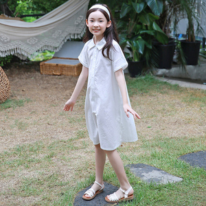 Nuevo Vestido Casual de Princesa Americana para Niñas, Estilo Occidental, con Imagen de Ángel Blanco, de Primera Calidad, Compra Directa del Proveedor en China - Product Image 3