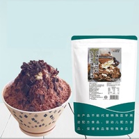 HENGZHI Campuran Es Salju Bubuk Es Serut Rasa Mangga Premix Instan 1kg Es Serut Dessert Kafe Toko Grosir