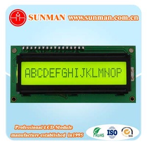 Đơn sắc nhân vật 1601 <span class=keywords><strong>16x1</strong></span> đơn dòng màn hình <span class=keywords><strong>lcd</strong></span> hiển thị <span class=keywords><strong>module</strong></span> - Product Image 3