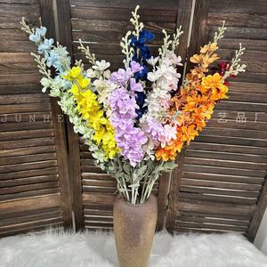 Delphiniums Artificiales Junheyuan, Rama Individual de 170 cm, Decoración Floral para Bodas y Hogar - Product Image 1