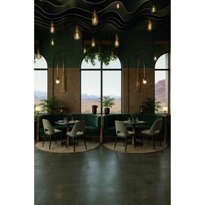 HOLLY Upholstered <b>Chair</b> With Wooden Frame Brown Fabric Graphite Structure <b>Dining</b> <b>Chair</b> - Product Image 2