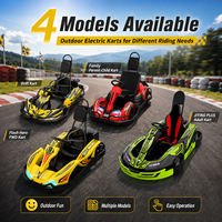 Combo de karting immersif en réalité mixte |   Kart électrique pour adultes avec lunettes VR/AR pour les attractions des stations balnéaires et les parcs de loisirs