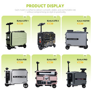 ELALA koper elektrik multifungsi, koper kapasitas besar 40L modis kualitas tinggi untuk transfer stasiun - Product Image 5