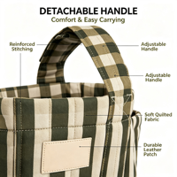 Sac de rangement pour poussette, organisateur d'accessoires pour bébé léger et personnalisé en usine
