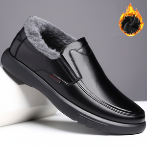Mocassini da uomo con fodera classica in pelliccia di tutti i giorni con Design Slip-on alla moda con pelliccia per pantofole - Product Image 1