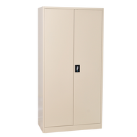 Armoire à vêtements à deux portes Armoire de placard en métal Armoire de classement en acier