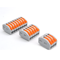 Connecteur de bornes électriques compact en gros d'usine KV222-414-250V 32A pour épissure de fils 28~14AWG Contact 0.015
