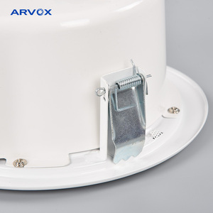 Chất Lượng Cao Hifi Núi Trong Trần Loa PA Hệ Thống Chống Cháy Trong Nhà Cơ Thể Kim Loại Thép Bìa 5W 10W 8 Inch Loa Trần - Product Image 5