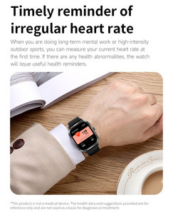 Montre connectée étanche Landu Abs <span class=keywords><strong>pour</strong></span> la surveillance quotidienne de l'activité - Product Image 6