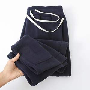 Tissu original 500g plus polaire épaissi grande taille lourd chaud sous-vêtement droit <span class=keywords><strong>femmes</strong></span> épais pantalon décontracté ample - Product Image 4