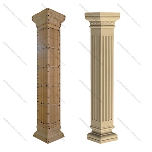 Hoge Kwaliteit Huis Pilaar Mal Abs Plastic Vierkant Beton Romeinse Stijl Mallen Voor Huis Gieten Decoratieve Cement Pijler Ontwerp - Product Image 2