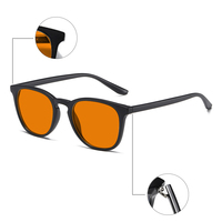Monture de lunettes optiques rétro TR90 de haute qualité, lunettes de jeu sur ordinateur, lunettes de créateur personnalisées pour femmes et hommes, lunettes anti-lumière bleue