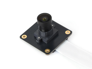 Cámara monocromática Waveshare IMX296 de 1.6MP M12, obturador global, compatible con Raspberry Pi 5/4B/Pi Zero K743 - Product Image 1