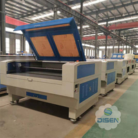 Máquina de Grabado Láser CNC de CO2 de 1000x1000 para Madera, Papel, Cristal, MDF, Piedra, Goma y Contrachapado con Soporte DST/DXF 100W/150W