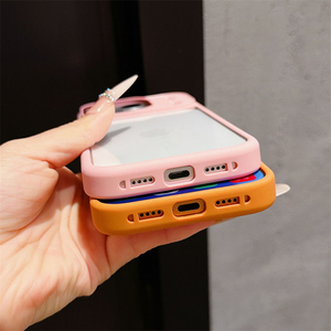 Funda Protectora para Teléfono con Marco Mate de TPU Transparente y Anti-Golpes para iPhone 18 Pro Max 17 16 15 14 - Product Image 6