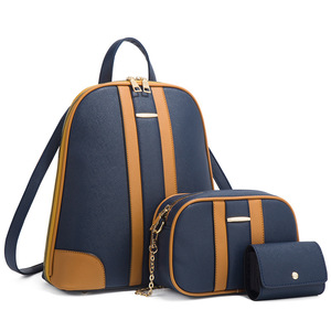 <span class=keywords><strong>2025</strong></span> Mới Thời Trang Ba Lô Chống Thấm Nước Ba Mảnh Thiết Lập Túi Xách Cho Phụ Nữ Thương Hiệu Sang Trọng Trọng Lượng Nhẹ Giản Dị Phong Cách Hàng Ngày Ba Lô Phụ Nữ - Product Image 5