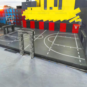 Tapis de gymnastique gonflable 6m 10m <span class=keywords><strong>20m</strong></span> pour terrain de basket-ball plus grand tapis de gymnastique gonflable pour piste d'air - Product Image 3