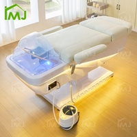 Fauteuil de lavage de cheveux électrique pour salon de beauté thaïlandais, lit de spa pour le visage, les cils, les pieds et la pédicure