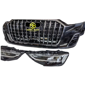 ชุดแต่งกันชนหน้าแบบครบชุดสำหรับ <span class=keywords><strong>Audi</strong></span> A8 Horch Edition อัพเกรดใหม่สำหรับ <span class=keywords><strong>Audi</strong></span> A8 ปี 24 รุ่นภายนอก - Product Image 5