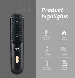 Pritech <span class=keywords><strong>spazzola</strong></span> <span class=keywords><strong>per</strong></span> <span class=keywords><strong>barba</strong></span> ricaricabile 210 gradi ricaricabile Mini piastra <span class=keywords><strong>per</strong></span> <span class=keywords><strong>barba</strong></span> <span class=keywords><strong>riscaldata</strong></span> <span class=keywords><strong>per</strong></span> gli uomini - Product Image 2