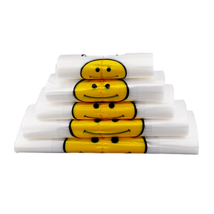 ถุงพลาสติกใสแบบเสื้อยืดคุณภาพสูง <span class=keywords><strong>Sayang</strong></span> แบบใช้แล้วทิ้งอเนกประสงค์ พิมพ์ลายกราเวียร์แบบซิลค์  ขนาดและความหนาตามสั่ง  วัสดุ PE - Product Image 4