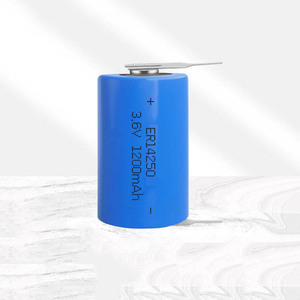Pile ER14250S Li/SOCl2 à usage unique avec joint soudé, taille 1/2 AA, 3,6 V, 1200 mAh, fonctionnant en mode haute température de -50/80°C ℃ - Product Image 5
