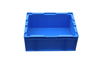 Caisse industrielle robuste HP3B, style solide, recyclable, boîte logistique en plastique robuste