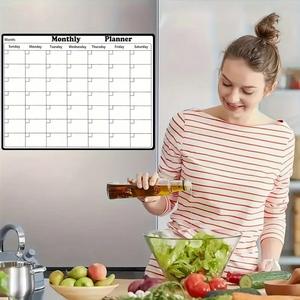 Wugeon Calendario Magnético para Refrigerador/Pizarra Blanca, Adhesivos de Pared, 28*21cm, WG-<span class=keywords><strong>050</strong></span>/WG-030, Embalaje en Bolsa OPP, para Aprendizaje - Product Image 4