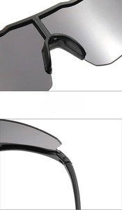 Gafas de Sol Deportivas Polarizadas <span class=keywords><strong>Rhaegal</strong></span> CD9206 con Marco de PC sin Montura, Duraderas, para Hombre y Mujer, Lentes UV400, Color Blanco, para Senderismo al Aire Libre - Product Image 3