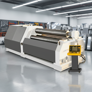 Machine de cintrage CNC automatique à 4 rouleaux pour tôles, usinage de précision industrielle, à vendre - Product Image 1