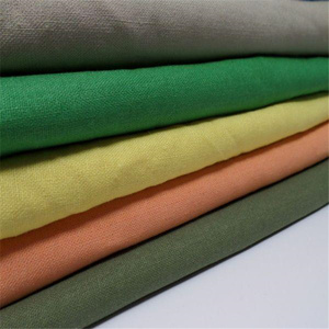 <span class=keywords><strong>55</strong></span>%リネン45%コットン エコフレンドリー生地 女性用ファッション向け カスタムカラー - Product Image 2