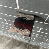 Putter de golf forgé OEM pas cher pour droitier avec poignée en caoutchouc, étanche et portable