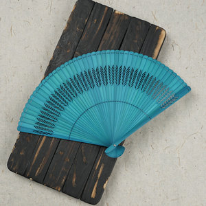 Éventail pliant artisanal en bambou, style chinois et espagnol, avec pompon, ajouré vintage, pour <span class=keywords><strong>homme</strong></span> et femme, idéal pour les fêtes et la décoration - Product Image 4
