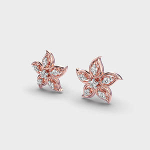Diamond <b>Stud</b> <b>Earrings</b> 925 Sterling <b>Silver</b> Elegant Fine Jewelry for Women Daily Wear Wedding Anniversary Party Gift - Product Image 4